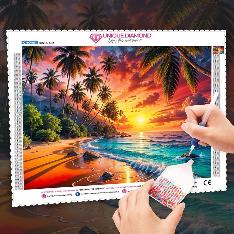 5D Diamond Painting – Aloha Sunset