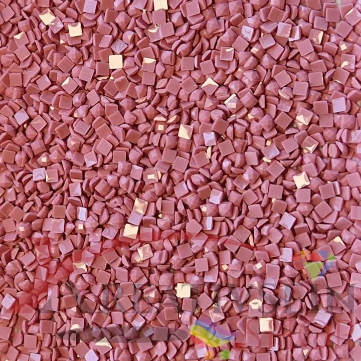 DMC 962 Dusty Rose MED - eckige Steine - Diamond Painting