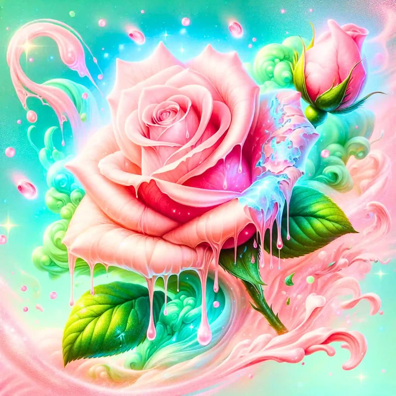 Diamond Painting - Candy Rose