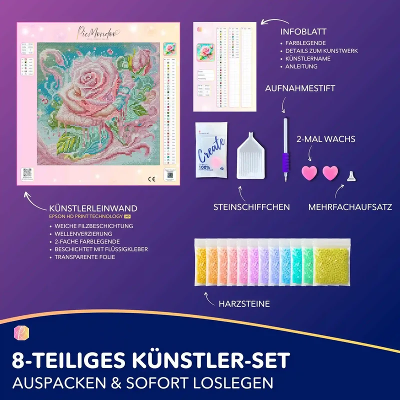 Diamond Painting - Candy Rose
