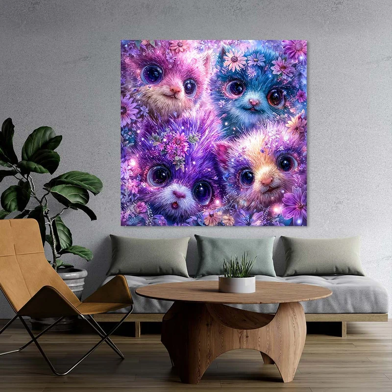 5D Diamond Painting – Die Blütenbande