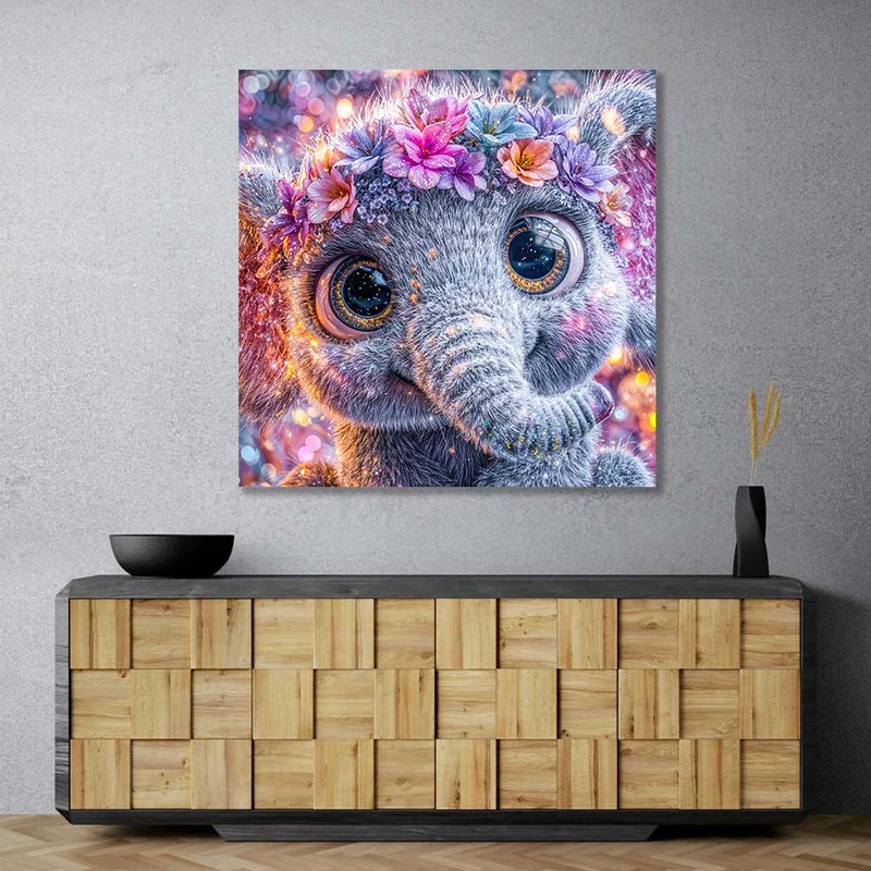 5D Diamond Painting – Elea, das Sternenbaby