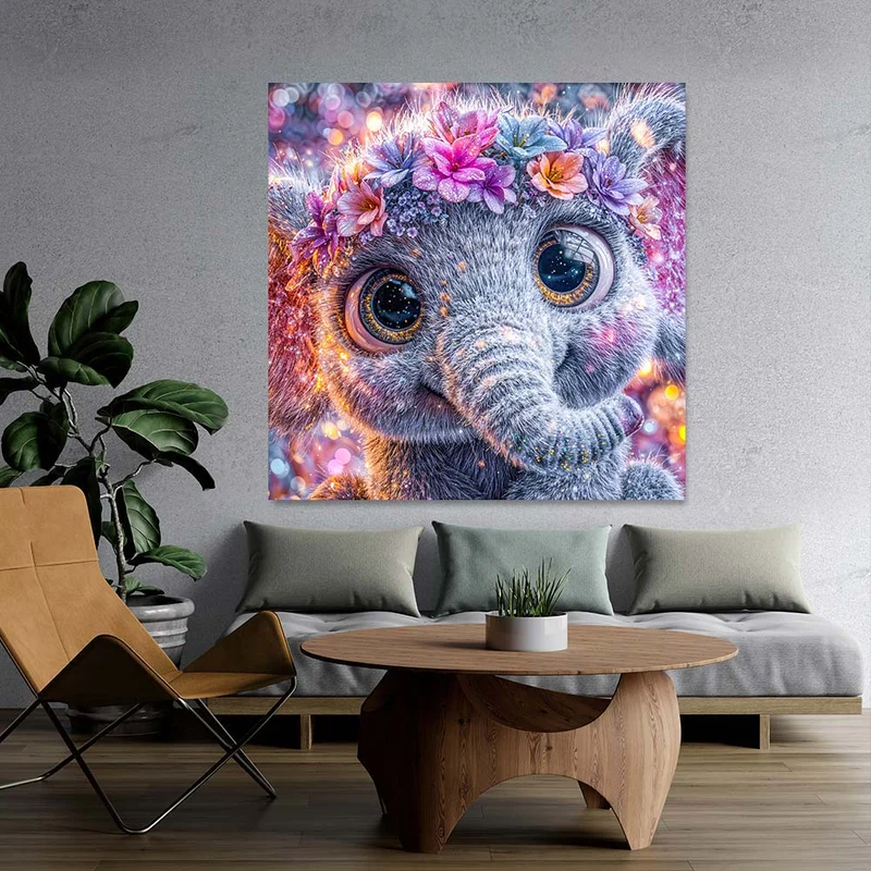 5D Diamond Painting – Elea, das Sternenbaby