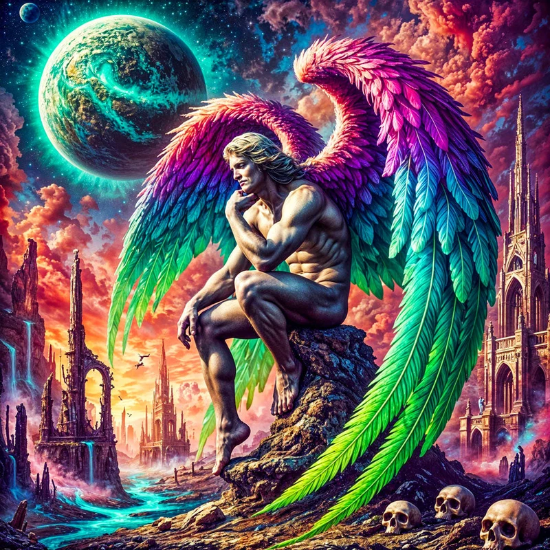 5D Diamond Painting – Seraphion der Letzte Wächter