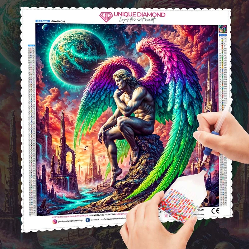 5D Diamond Painting – Seraphion der Letzte Wächter