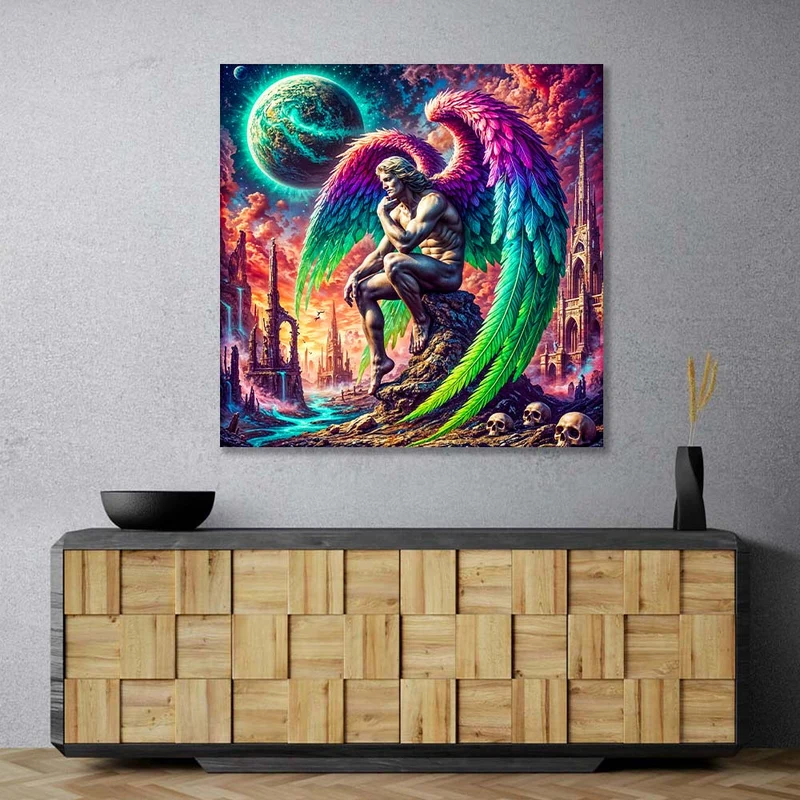 5D Diamond Painting – Seraphion der Letzte Wächter