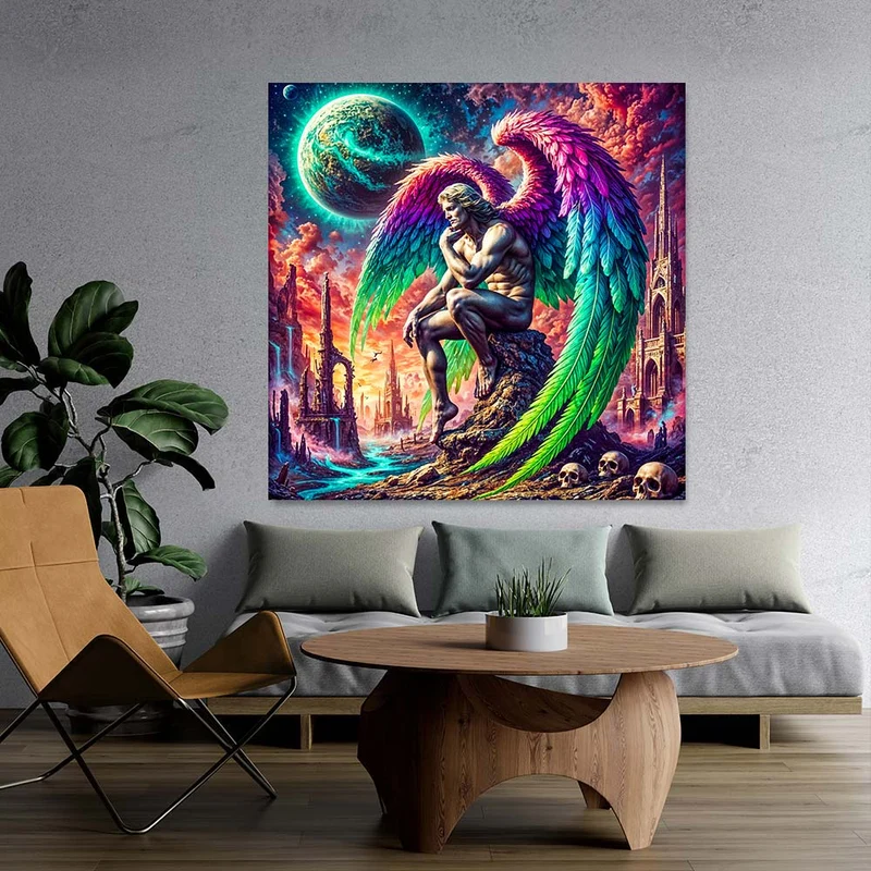 5D Diamond Painting – Seraphion der Letzte Wächter