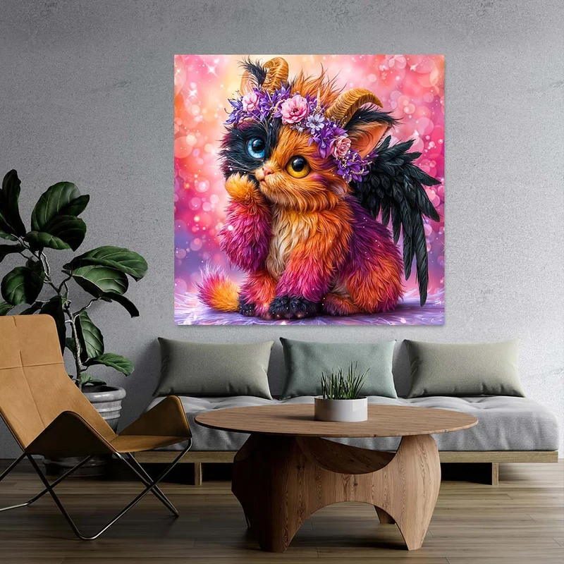 5D Diamond Painting – Blütenkobold Mira