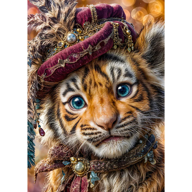 5D Diamond Painting – Prinz Tigrino