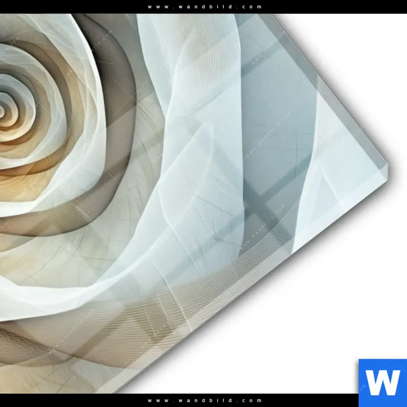 Acrylglasbild | Spirale der Leichtigkeit | Querformat