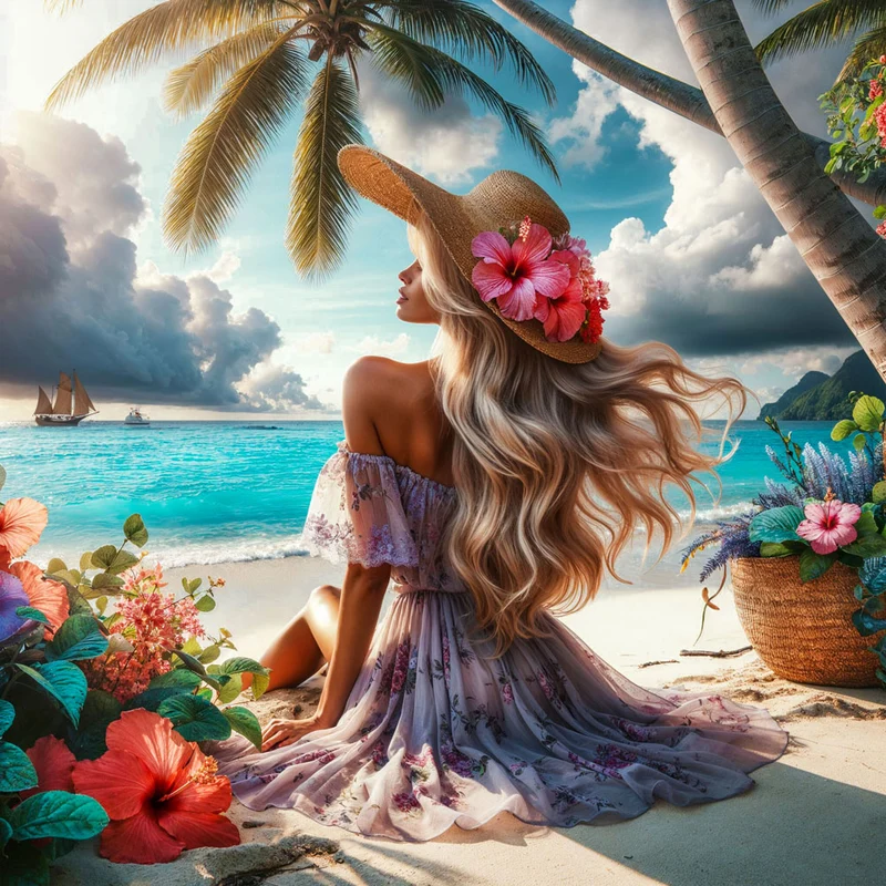 5D Diamond Painting – Melodie der Meeresbrise