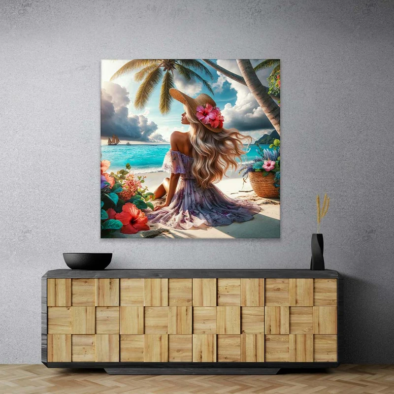 5D Diamond Painting – Melodie der Meeresbrise