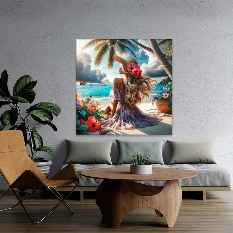 5D Diamond Painting – Melodie der Meeresbrise