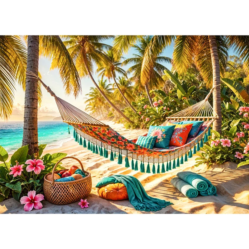 5D Diamond Painting – Aloha-Symphonie der Stille