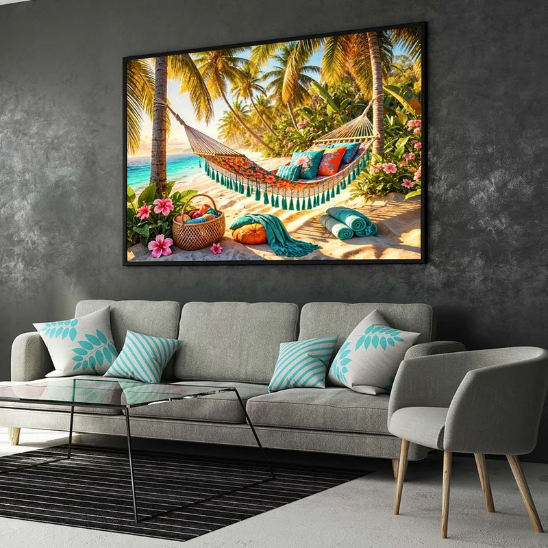 5D Diamond Painting – Aloha-Symphonie der Stille