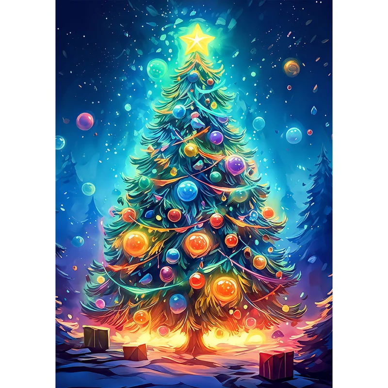 5D Diamond Painting – Weihnachtsbaum