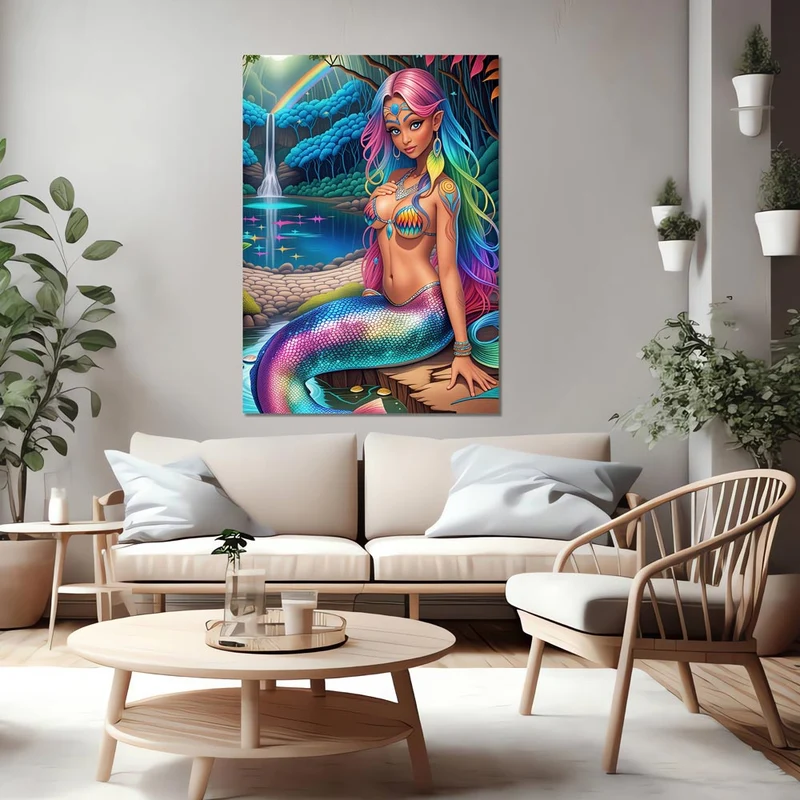 5D Diamond Painting – Meerjungfrau