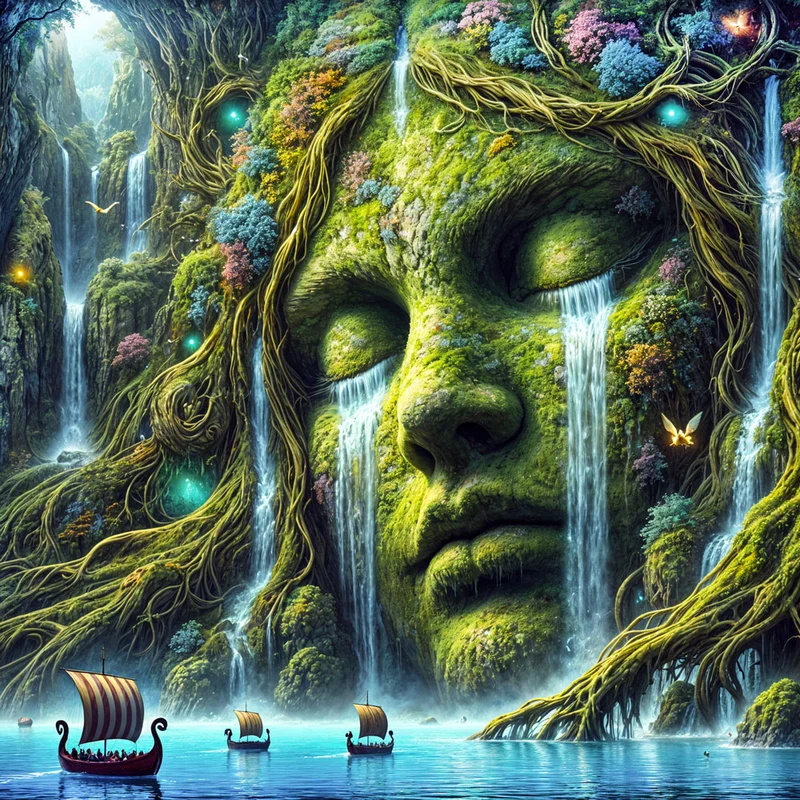 5D Diamond Painting – Tränen der Naturgöttin
