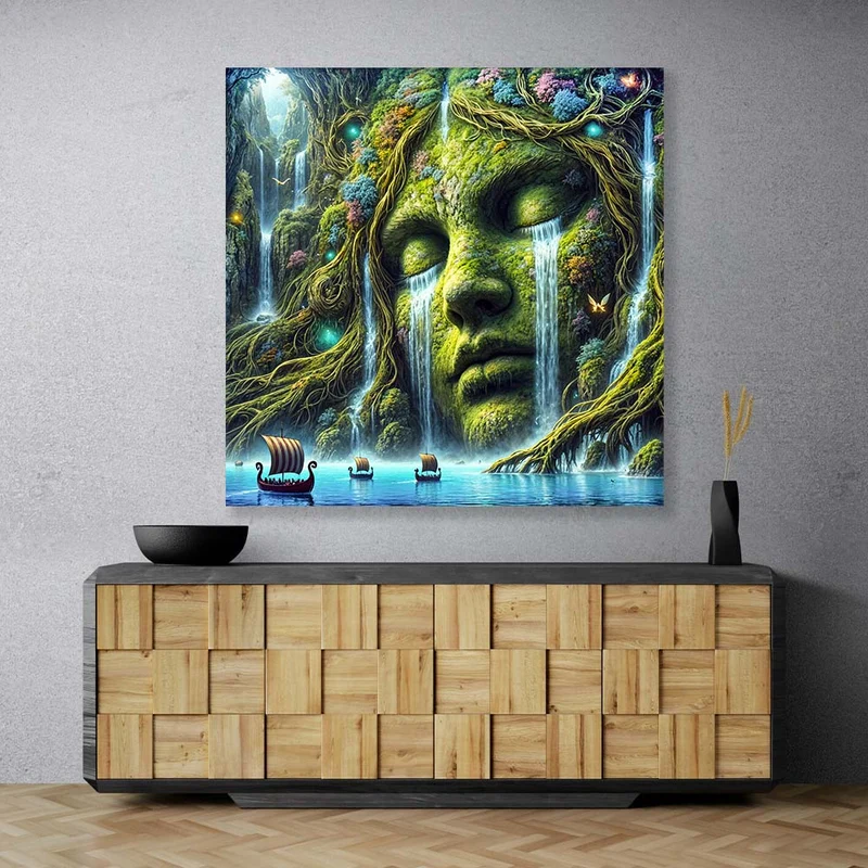 5D Diamond Painting – Tränen der Naturgöttin