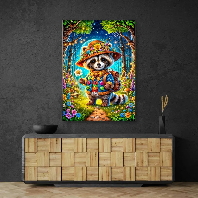 5D Diamond Painting – Waldwanderer Remy