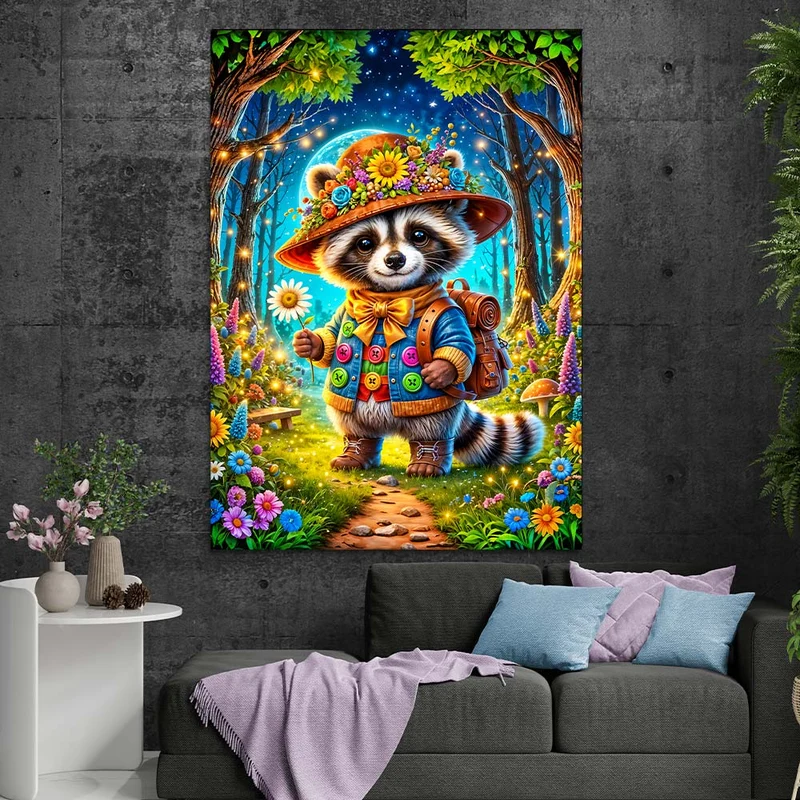 5D Diamond Painting – Waldwanderer Remy