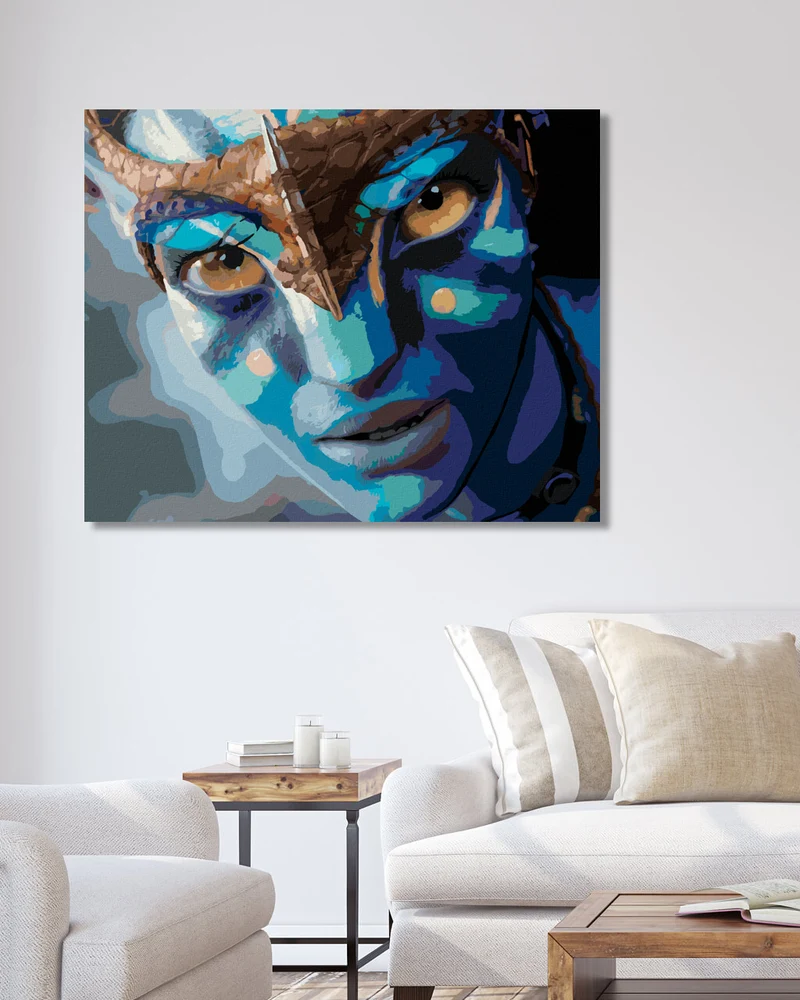 Diamond painting - NEYTIRI PORTRÄT (Avatar)