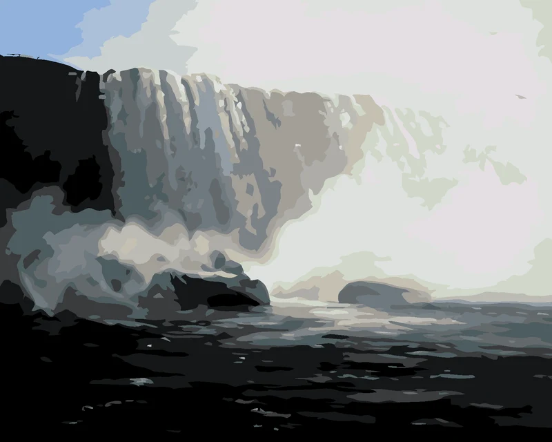 Diamond painting - NIAGARA WASSERFÄLLE (D. RUSTY RUST)