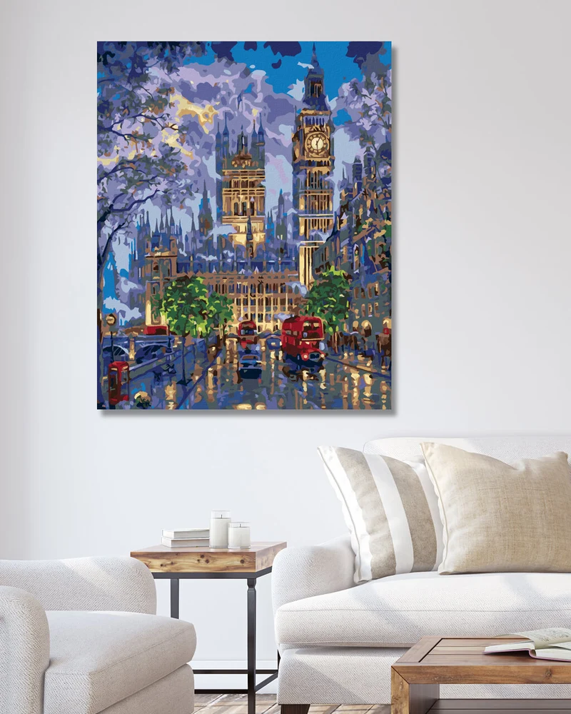 Diamond painting - LONDON BEI NACHT