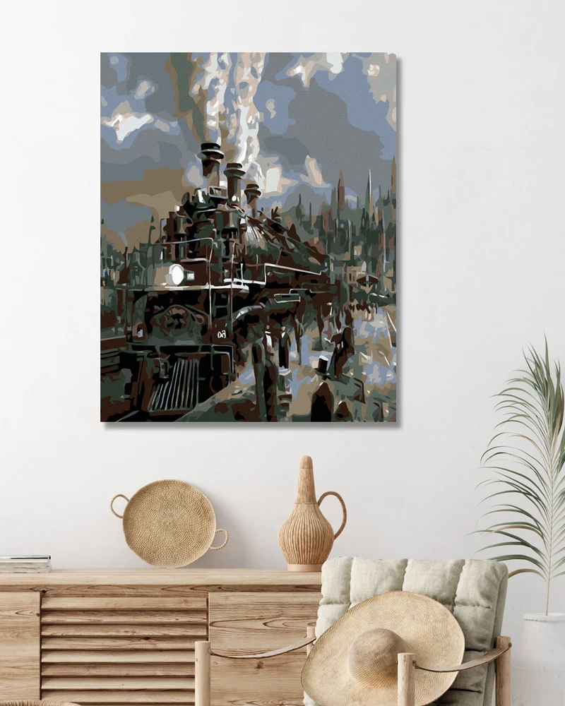 Diamond painting - LOKOMOTIVE