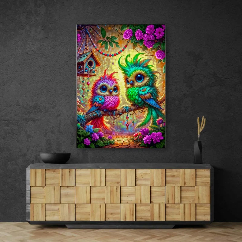 5D Diamond Painting – Juwelen der Baumkrone