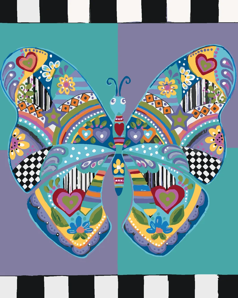 Diamond painting - SCHMETTERLING (JONNA JAMES)