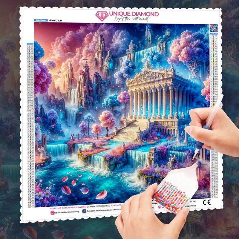 5D Diamond Painting – Elysium der Götter