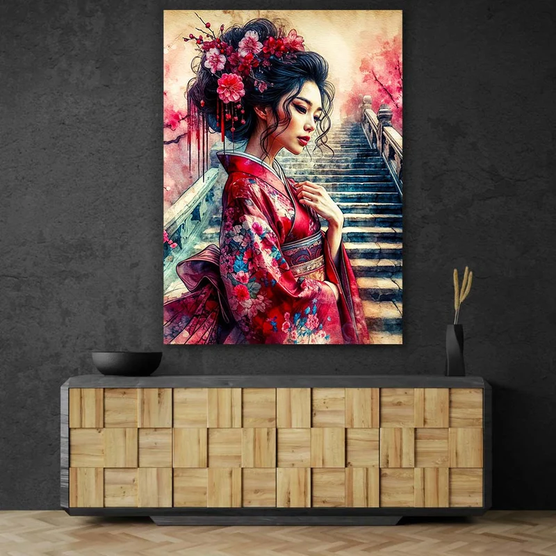 5D Diamond Painting – Himmlische Sakura