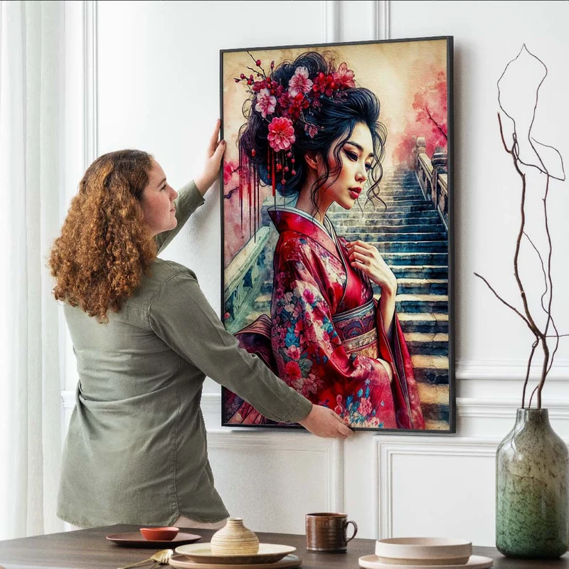 5D Diamond Painting – Himmlische Sakura