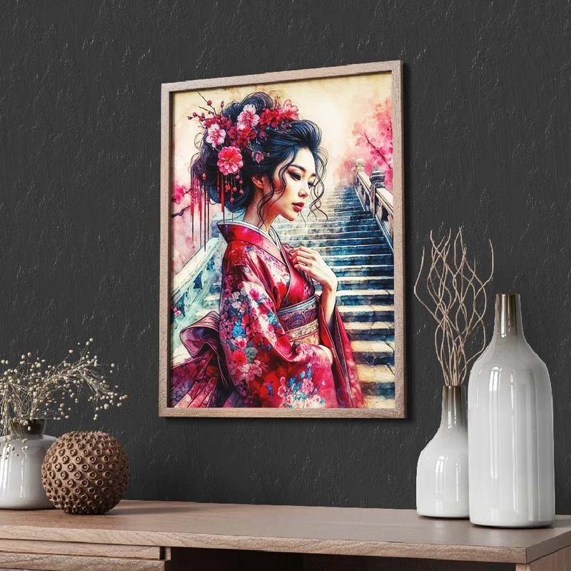 5D Diamond Painting – Himmlische Sakura