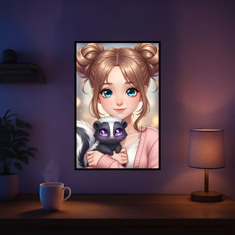 Diamond Painting - Yuna & Puki