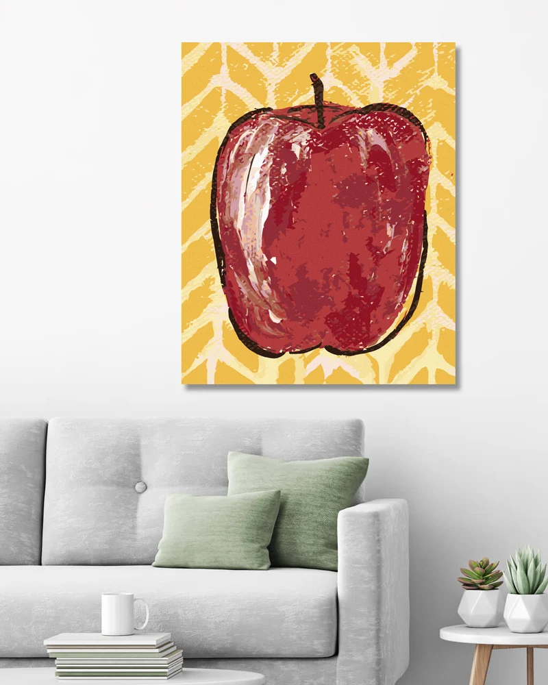 Diamond painting - STILLLEBEN APFEL II (HALEY BUSH)