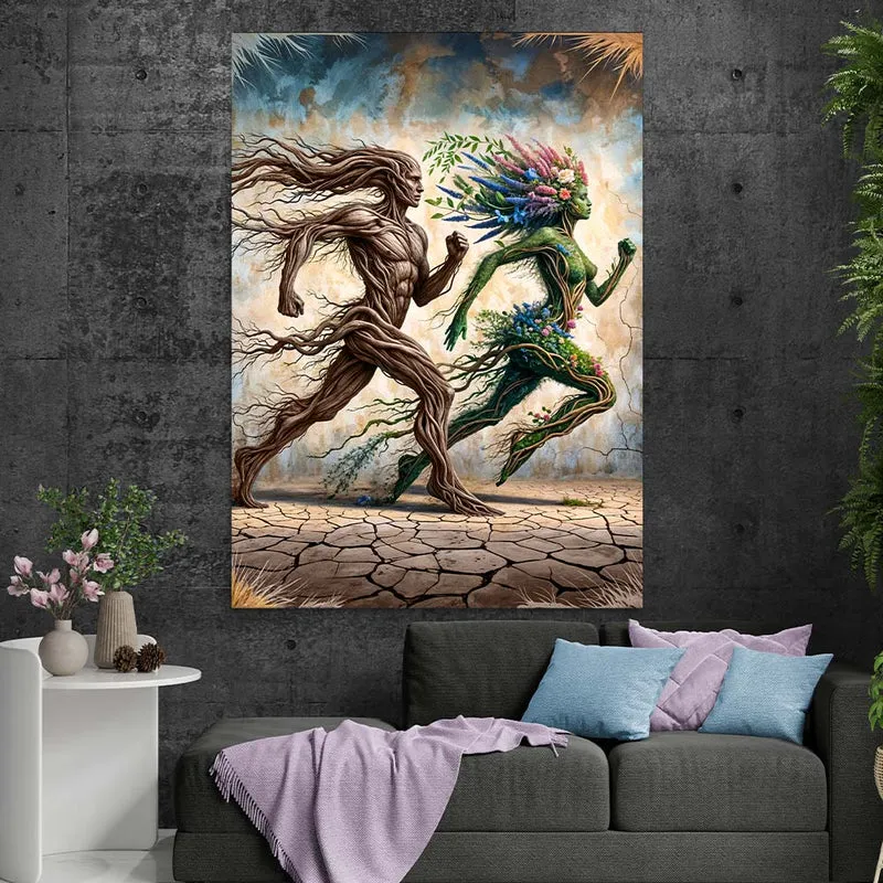 5D Diamond Painting – Lauf der Naturgeister