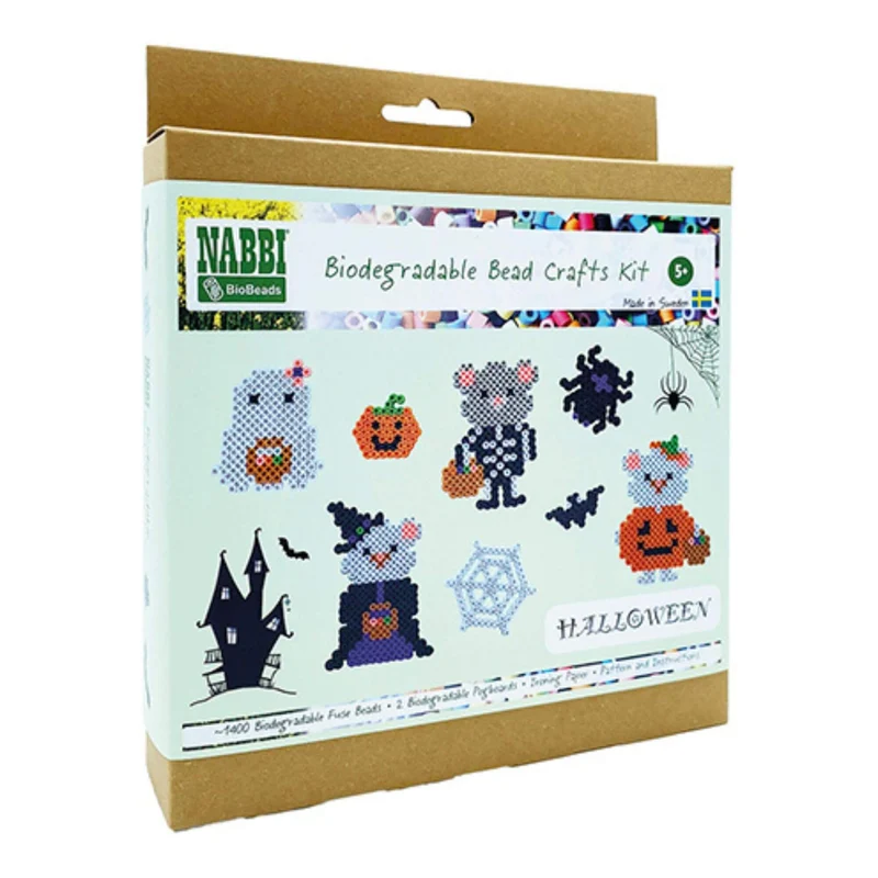 Nabbi Bio Bügelperlen - Halloween Kit