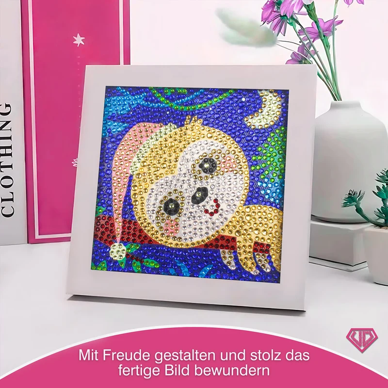 5D Diamond Painting Mini-Bild – Schlummer-Faultier