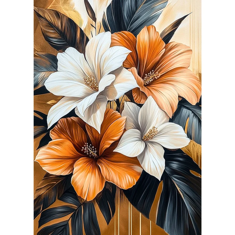 5D Diamond Painting – Goldene Harmonie