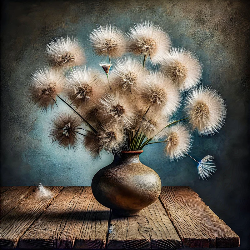 5D Diamond Painting – Tanz der Pusteblumen