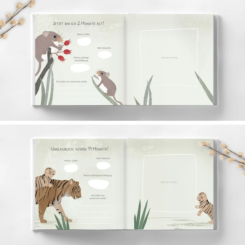 Babyalbum "Mein erstes Jahr"