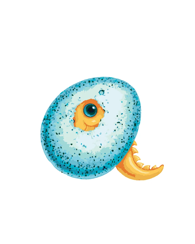 Diamond painting - DRACHE IN FORM DES BUCHSTABEN A (SUE ELLEN BROWN)