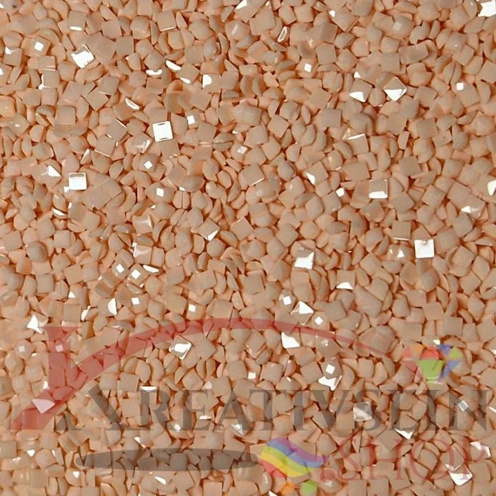 DMC 818 Baby Pink - eckige Steine - Diamond Painting