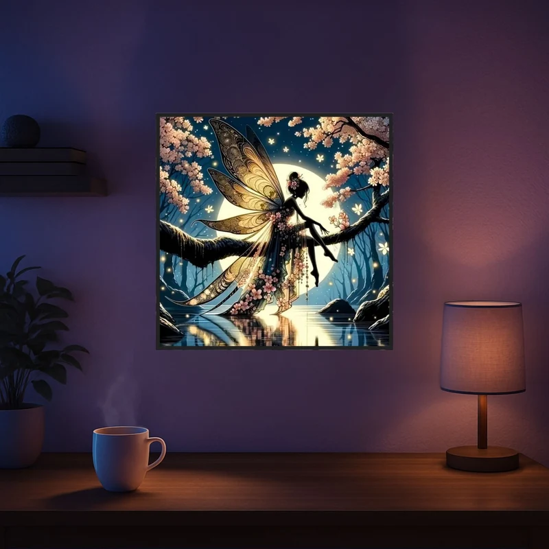 Diamond Painting - Mondscheinfee