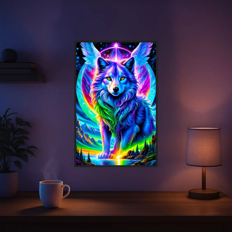 Diamond Painting - Geflügelter Wächter