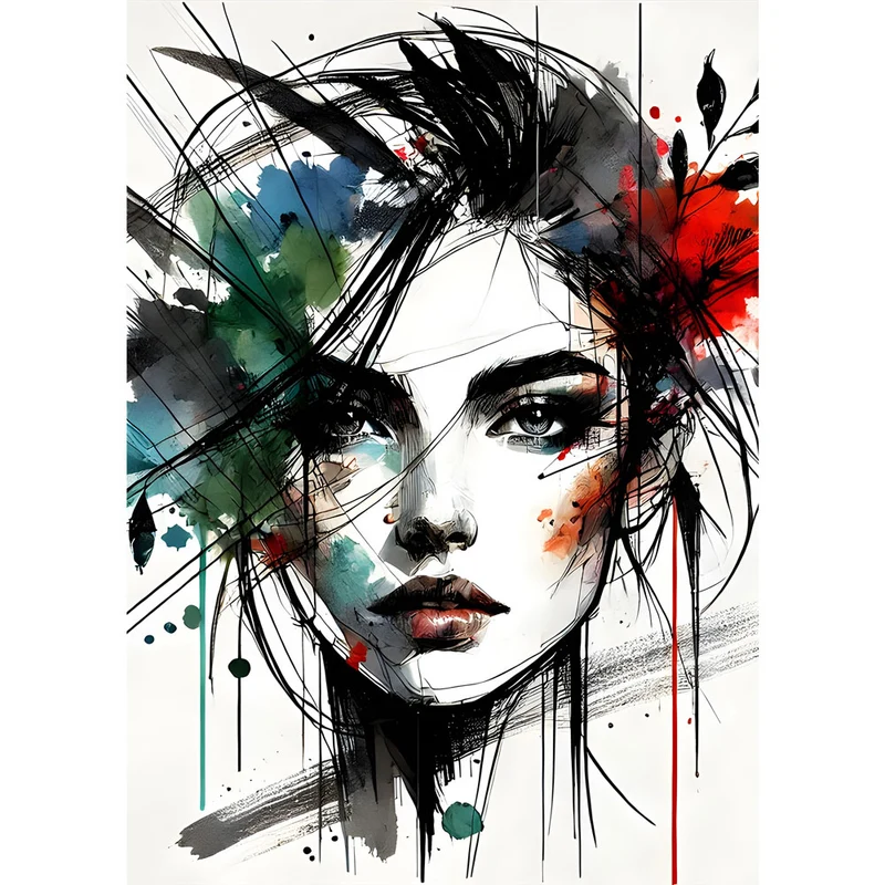 5D Diamond Painting – Farben der Gedanken