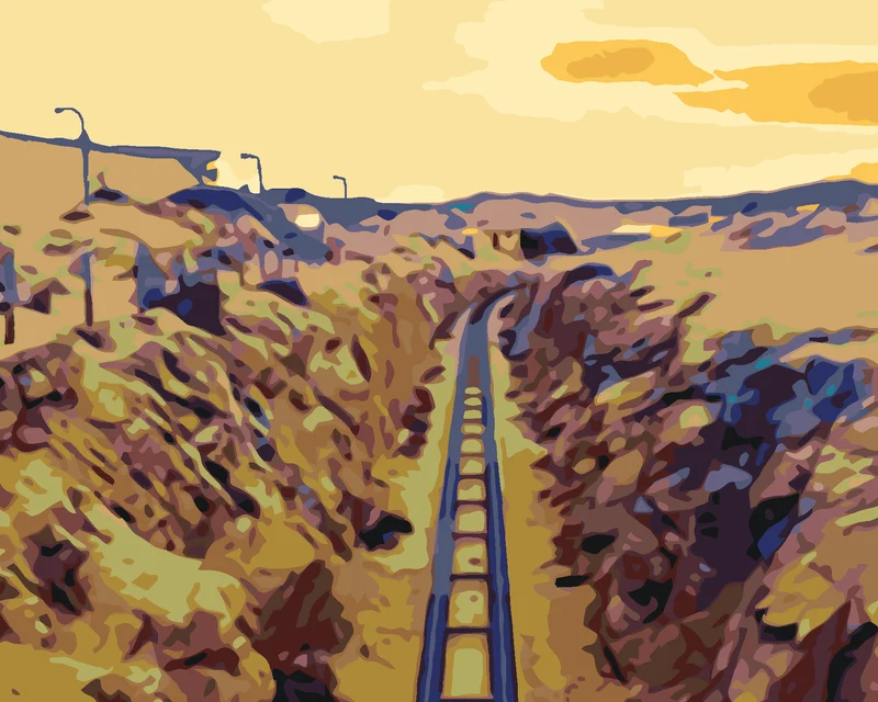 Diamond painting - SCHMALSPURBAHN