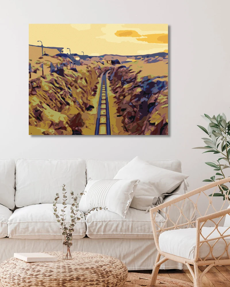 Diamond painting - SCHMALSPURBAHN